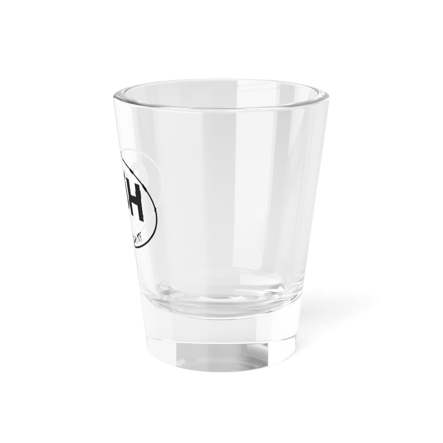 COH car sticker shot glass 1.5 oz