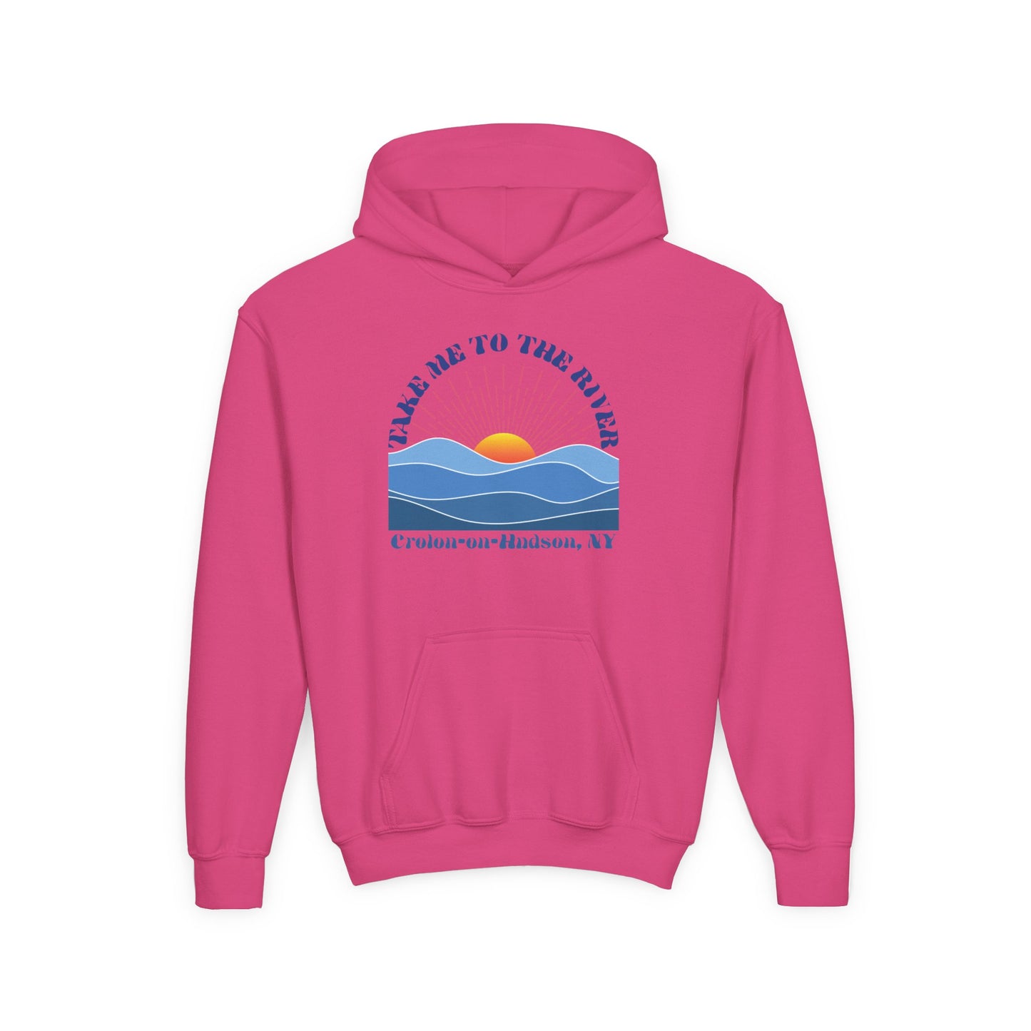 TAKE ME TO THE RIVER Croton-on-Hudson kids Hoodie