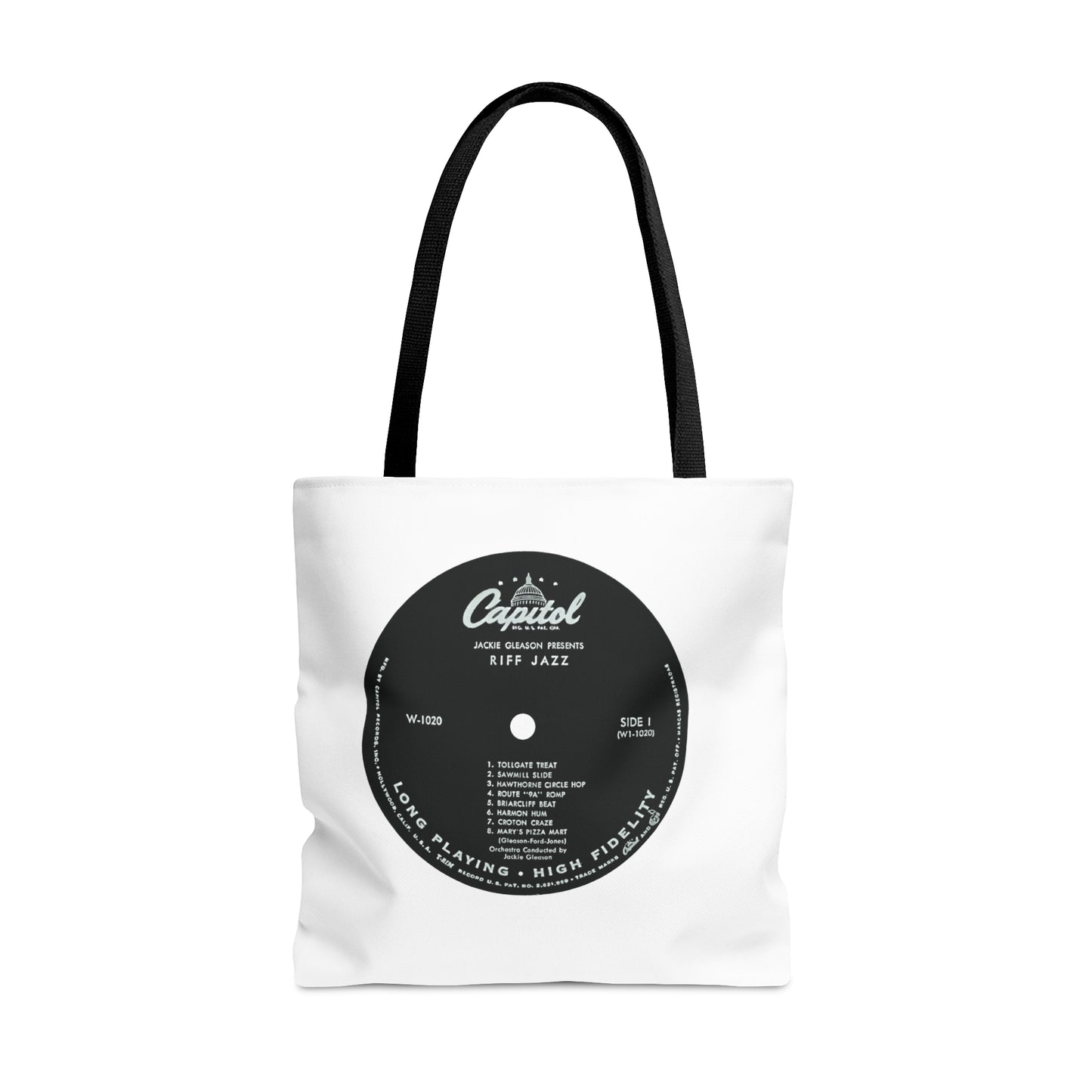 Croton / Gleason Jazz Record tote side 1 and side 2