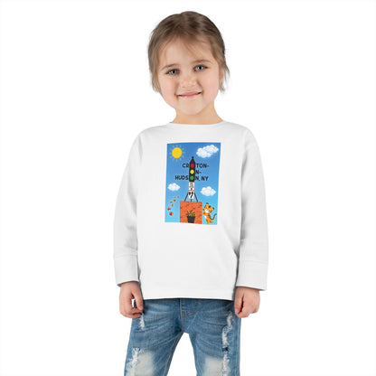 Dummy Light Tiger Croton Toddler Long Sleeve Tee