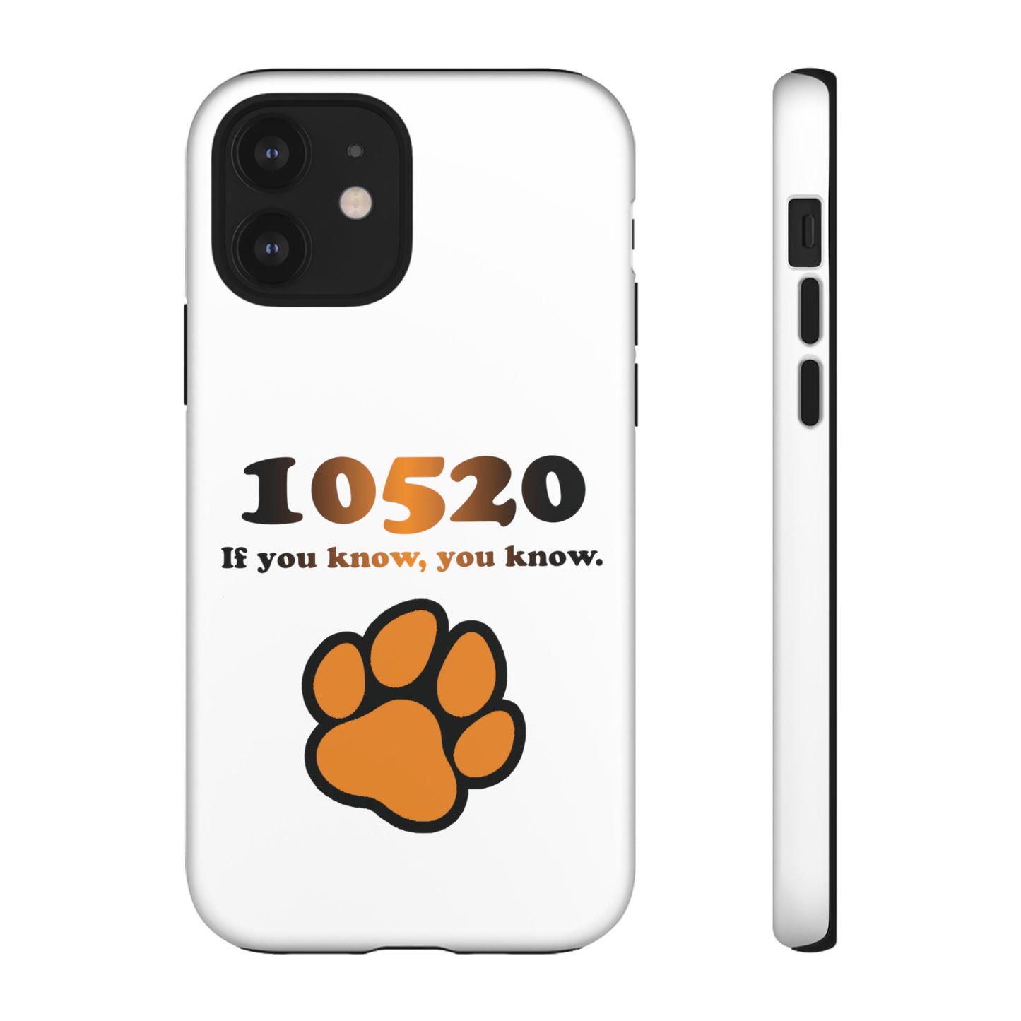 10520 Tiger paw iPhone / Samsung Tough Cases