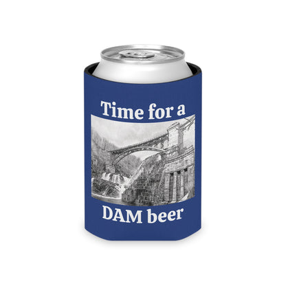 Time for a DAM beer slim can and regular koozie