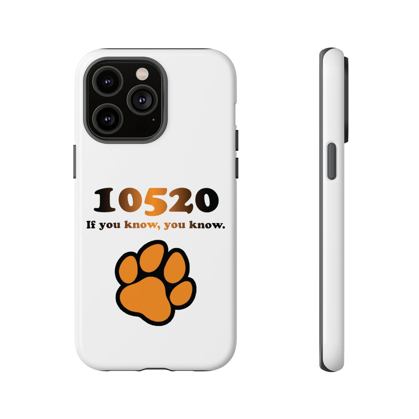 10520 Tiger paw iPhone / Samsung Tough Cases