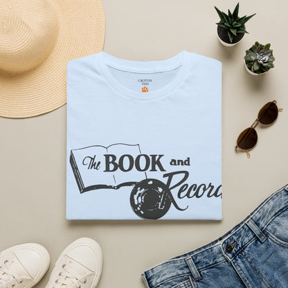 The Book and Record Unisex tee
