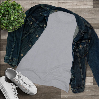 Women's Fitted Croton PARTY SPOTS Tee (Dark/Colors)