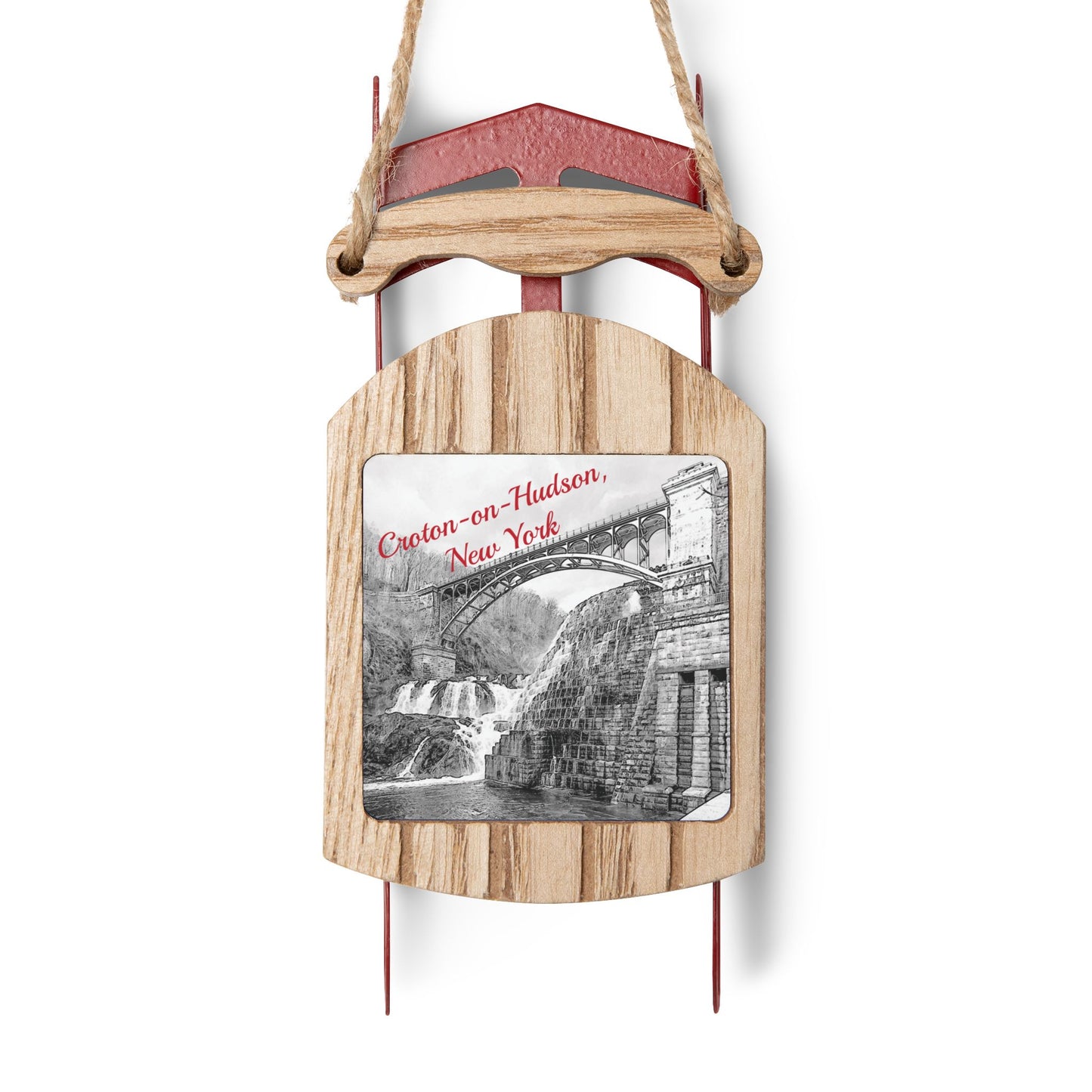 Croton DAM Sled Ornaments (single or 5-pack!)