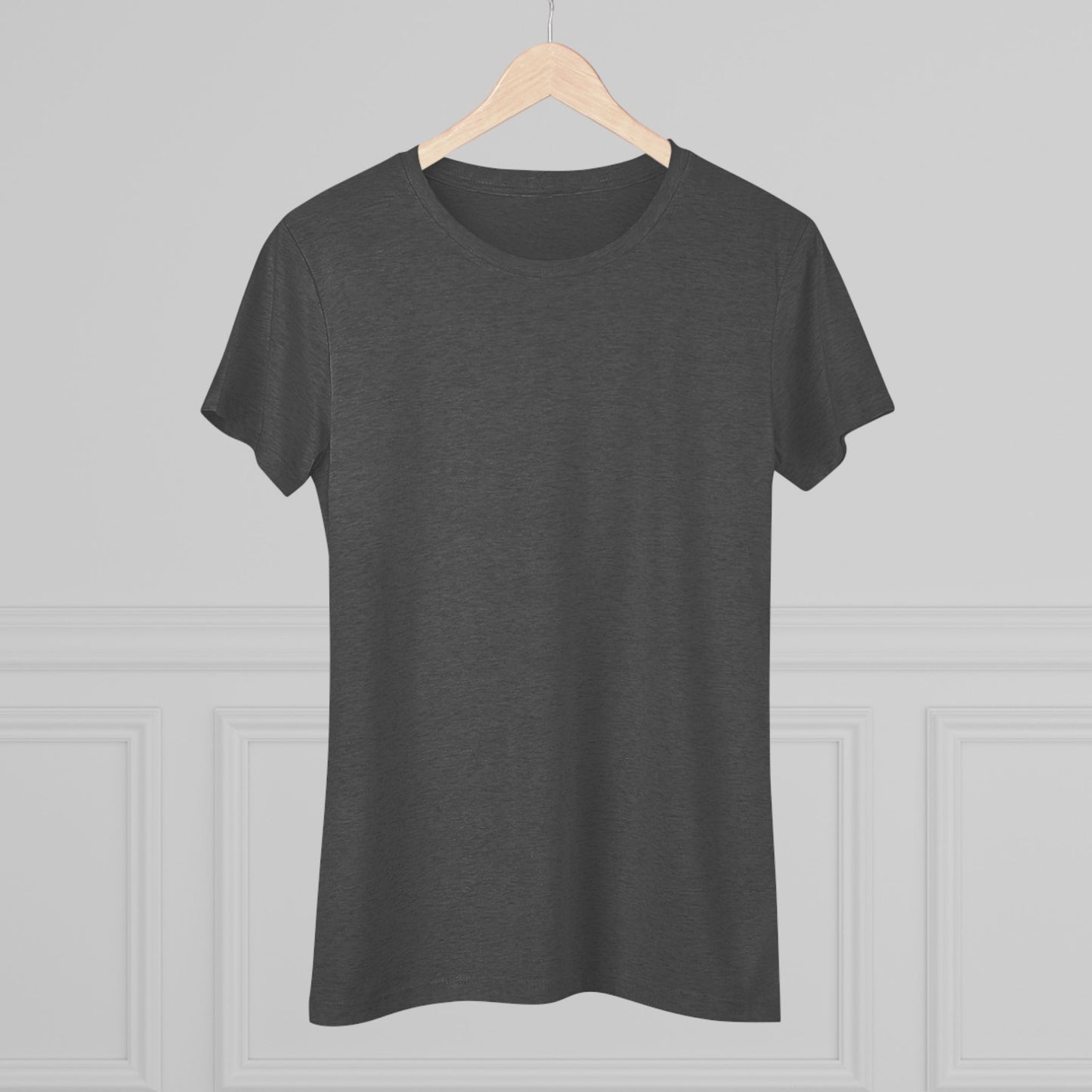 Women's Fitted Croton PARTY SPOTS Tee (Dark/Colors)