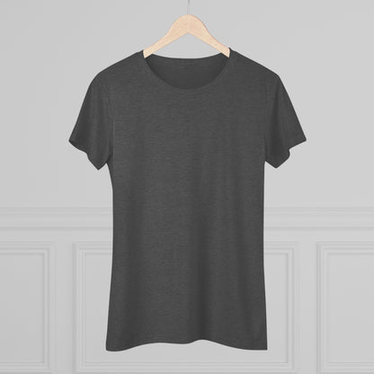 Women's Fitted Croton PARTY SPOTS Tee (Dark/Colors)