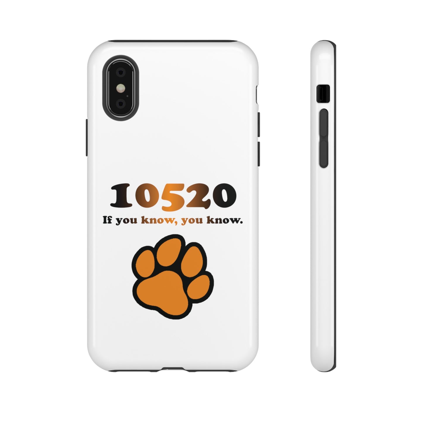 10520 Tiger paw iPhone / Samsung Tough Cases