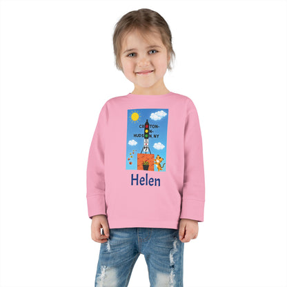 Dummy Light Tiger Croton Toddler Long Sleeve Tee