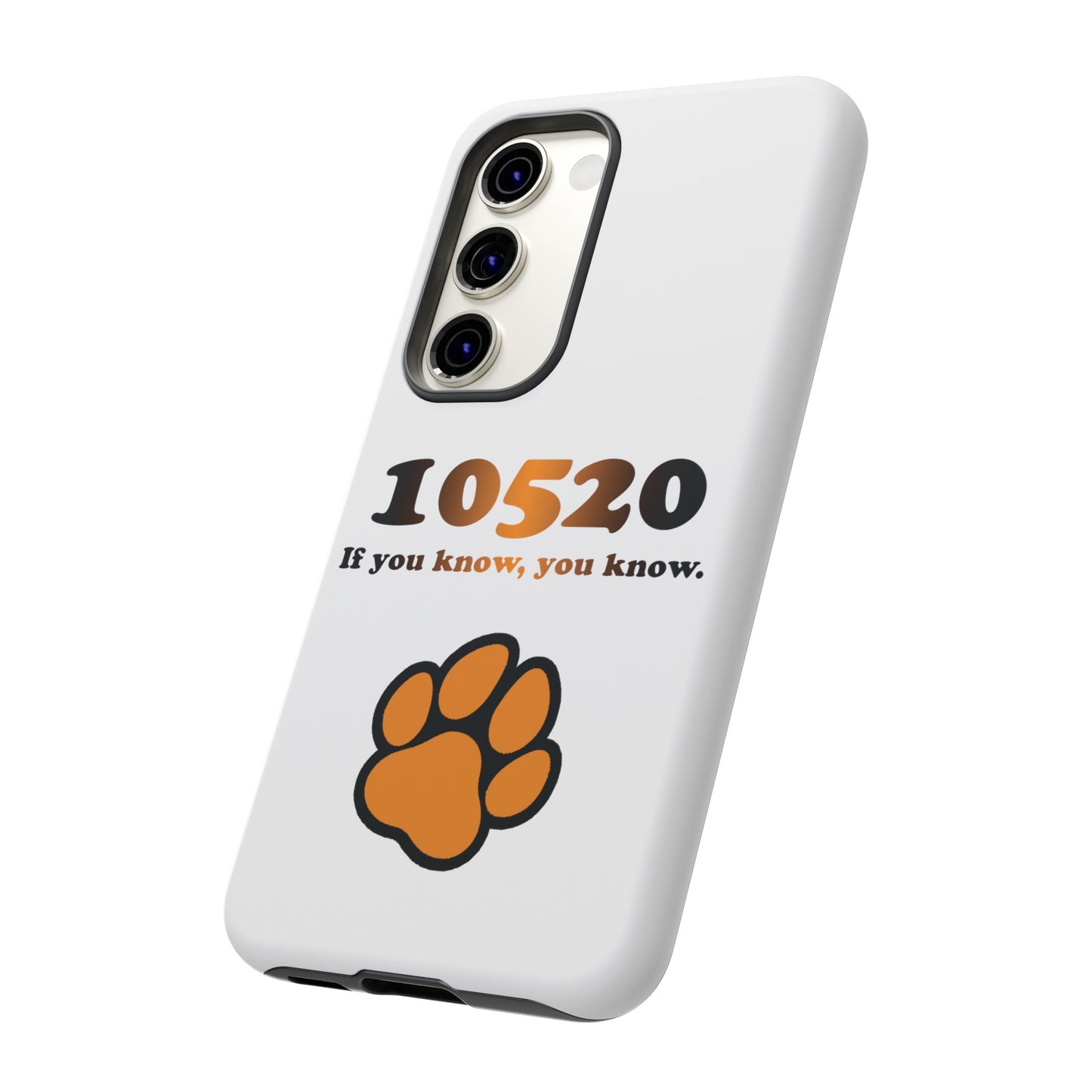 10520 Tiger paw iPhone / Samsung Tough Cases