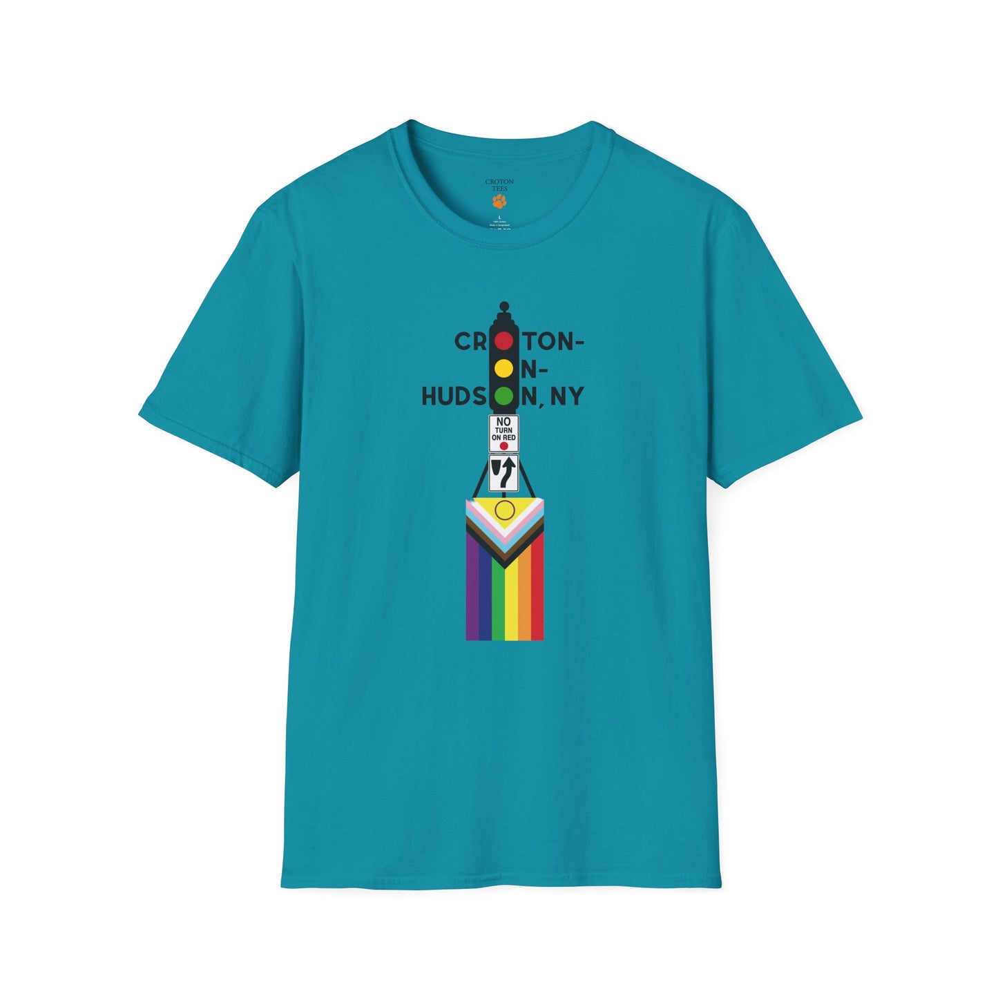 DUMMY LIGHT Pride Croton unisex tee