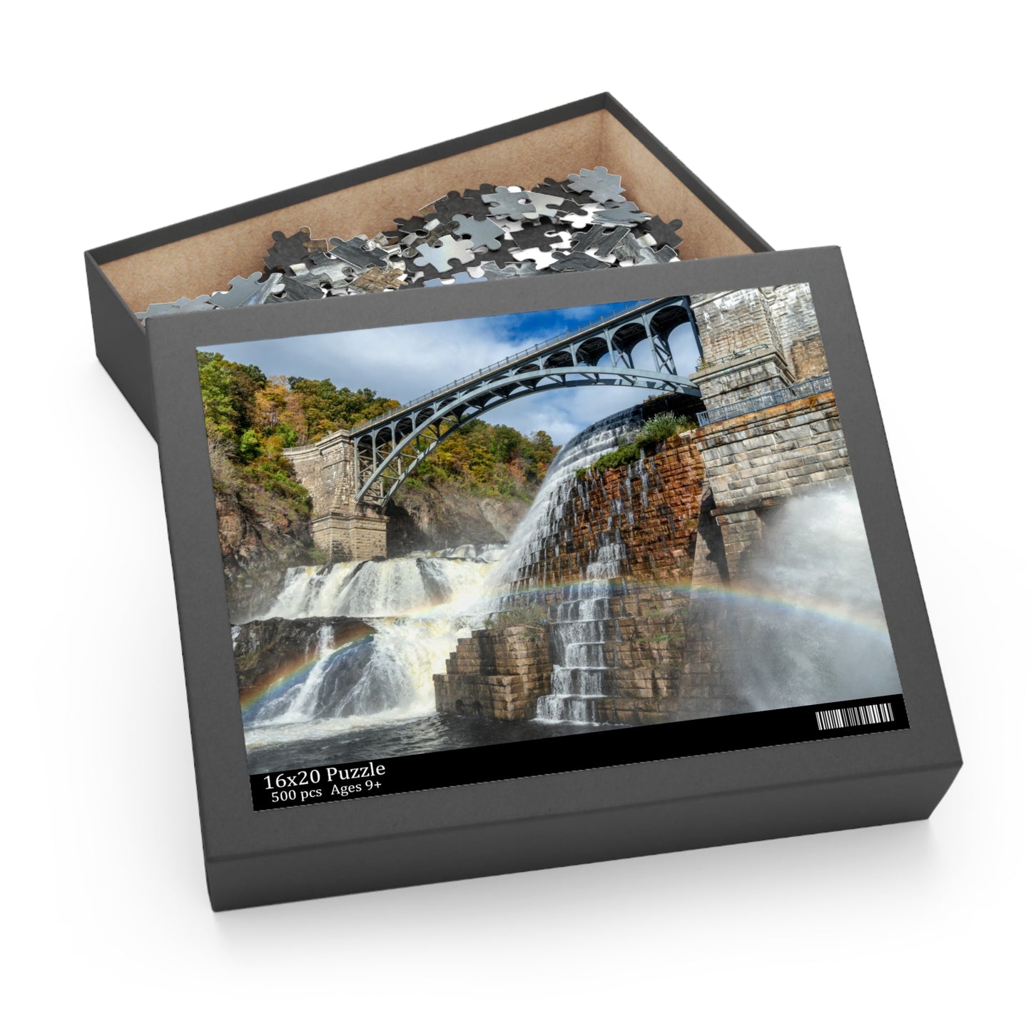 Croton Dam Rainbow puzzle (252 pieces)