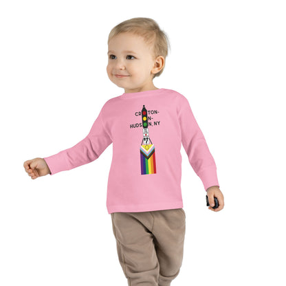 Dummy Light / Pride Croton Toddler Long Sleeve Tee