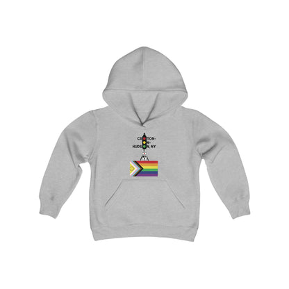 Dummy Light / Pride kids Hooded Sweatshirt