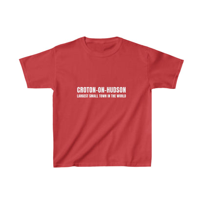 Croton Largest Small Town in the World kids tee