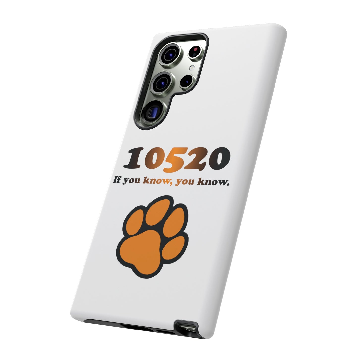 10520 Tiger paw iPhone / Samsung Tough Cases