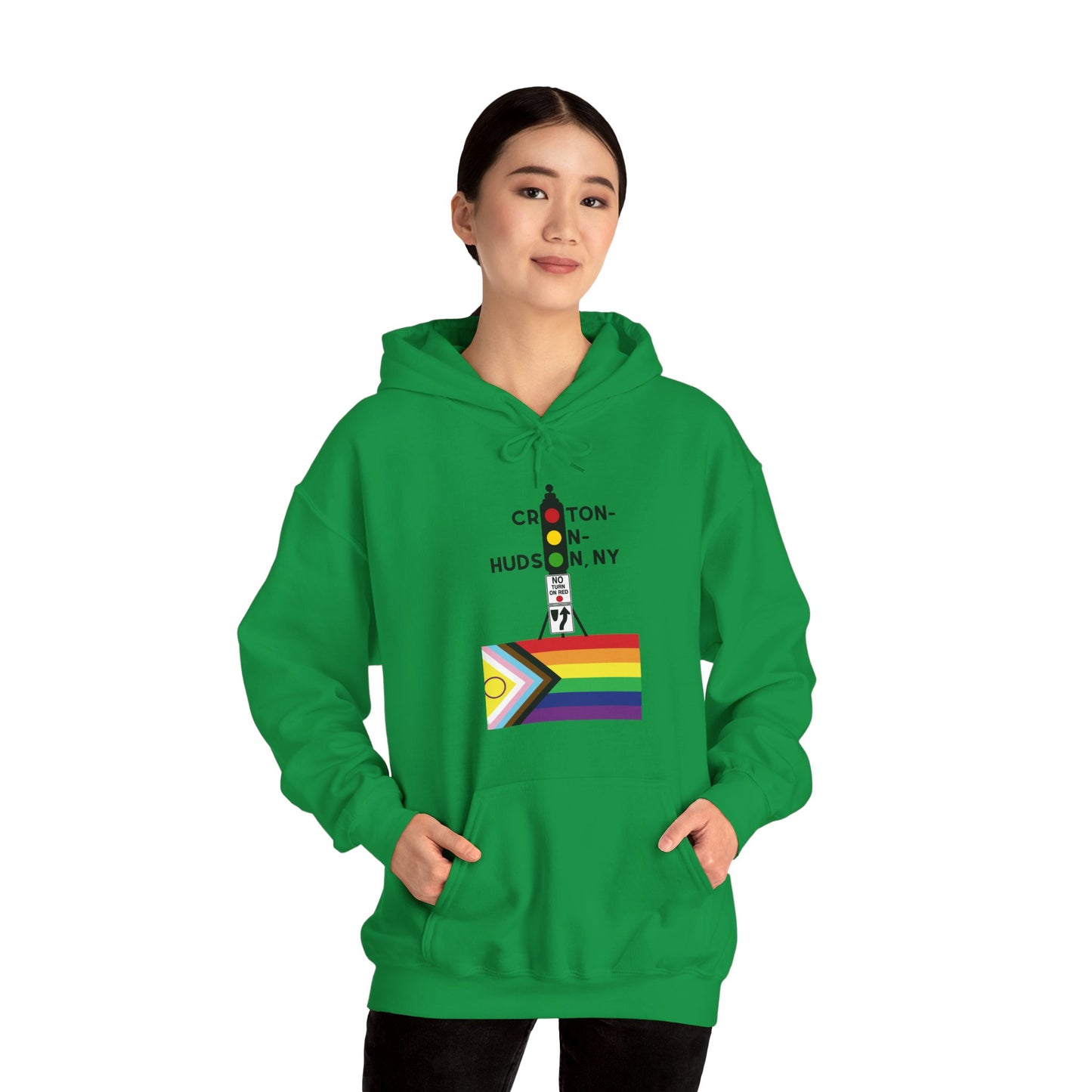 Dummy Light / Pride Unisex Pullover Hoodie