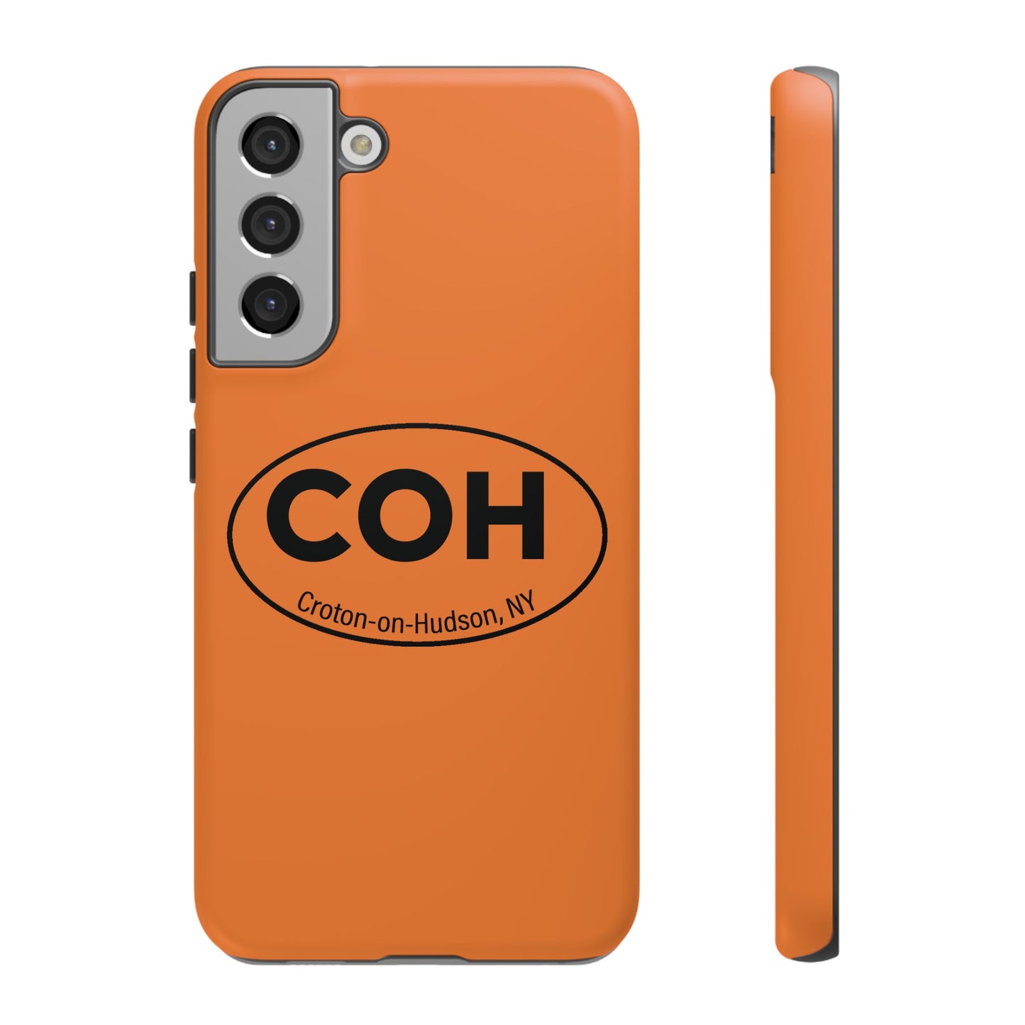 COH iPhone / Samsung Tough Cases in Croton Orange