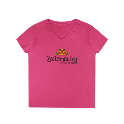 The Gallimaufry Croton Ladies V-Neck T-Shirt