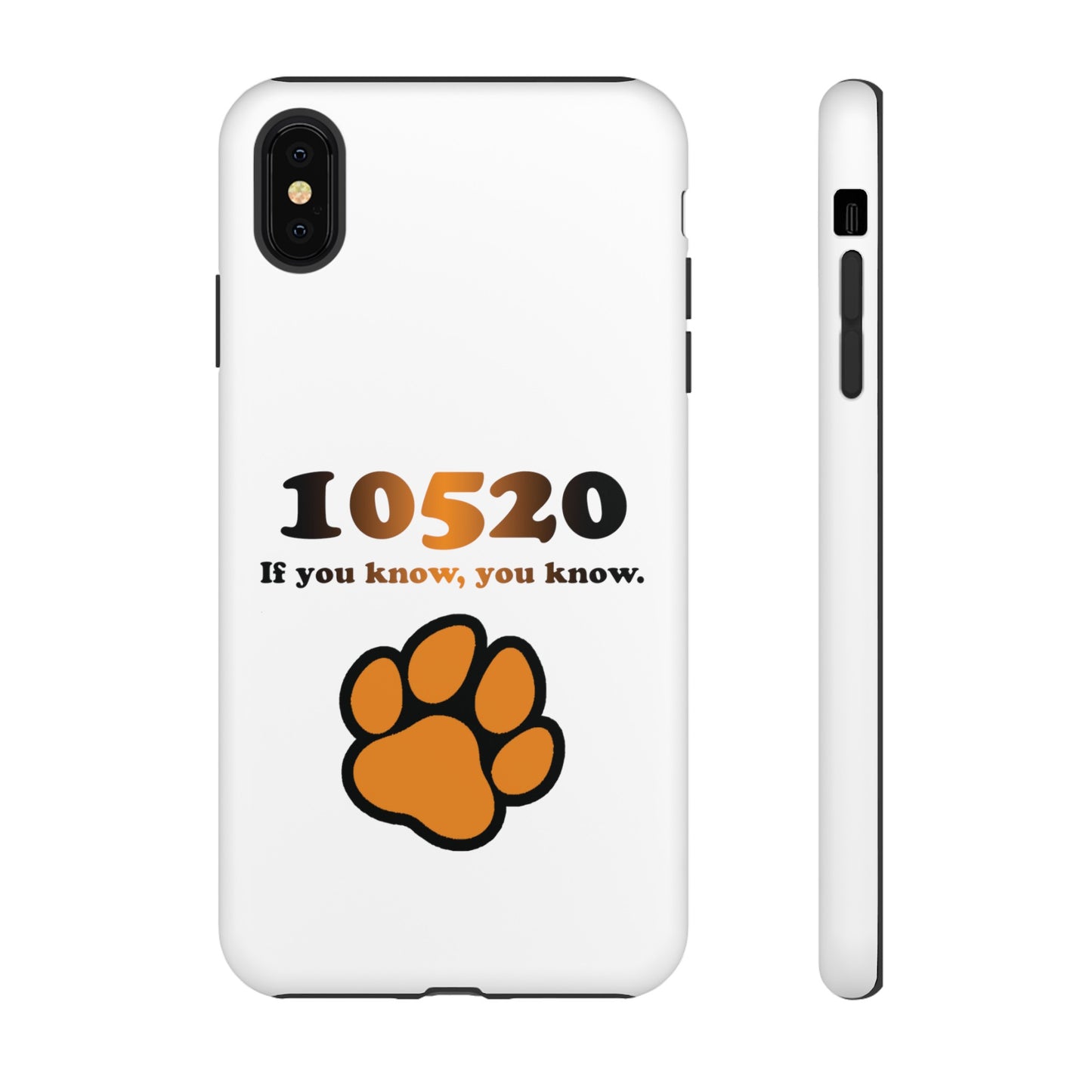 10520 Tiger paw iPhone / Samsung Tough Cases