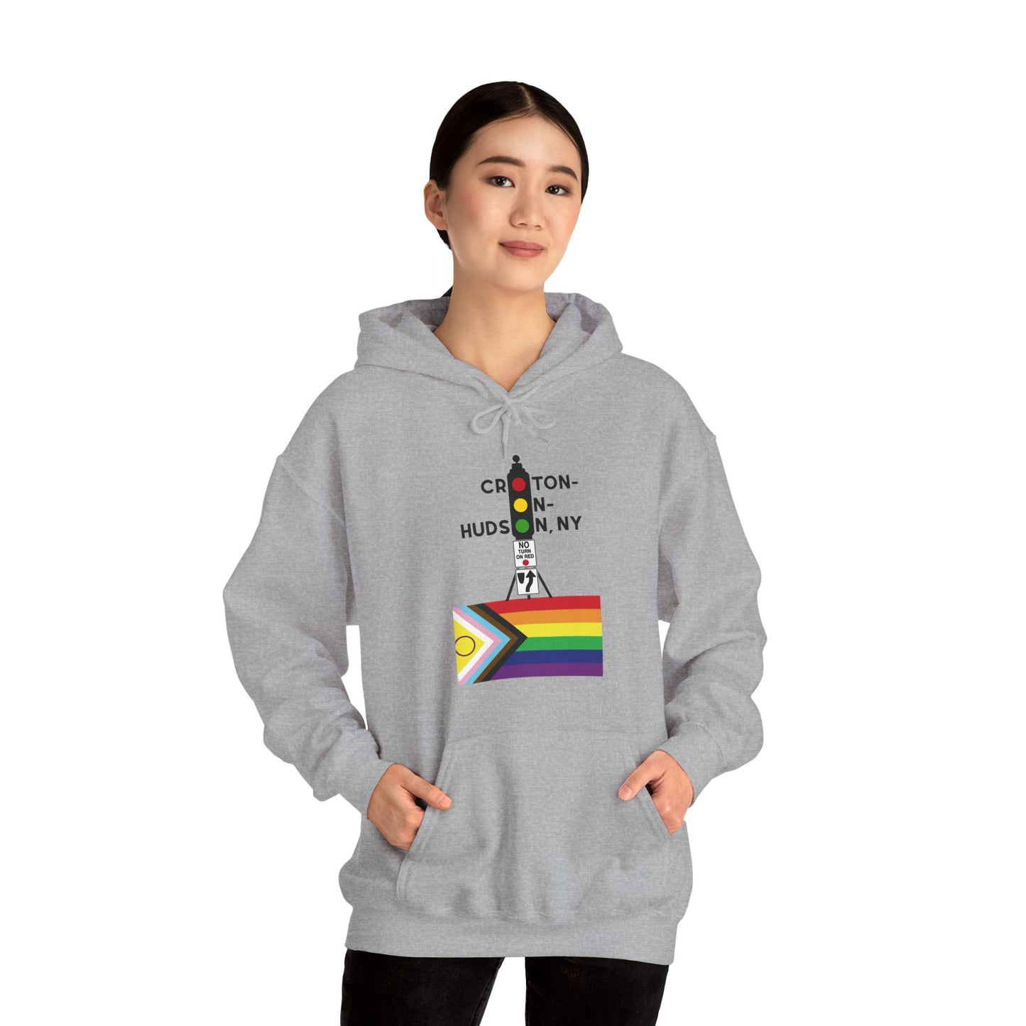 Dummy Light / Pride Unisex Pullover Hoodie