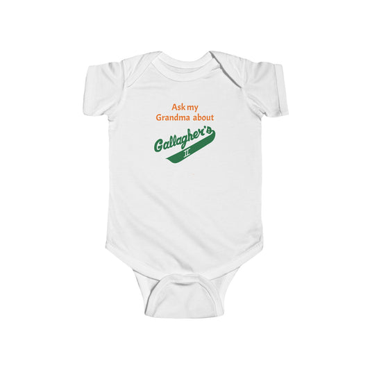 Grandma / Gallagher's II onesie