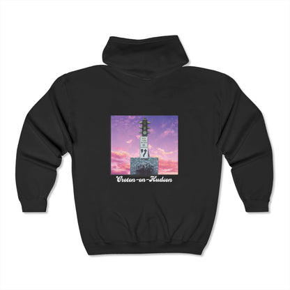 Dummy Light Sunset  zip up hoodie