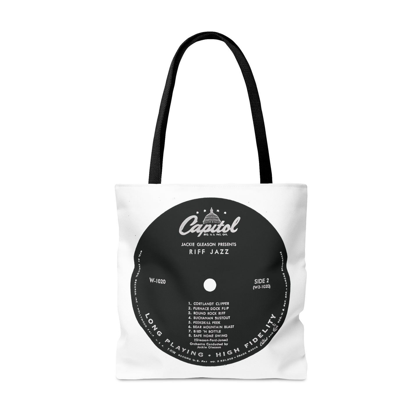 Croton / Gleason Jazz Record tote side 1 and side 2