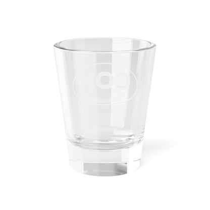 COH car sticker shot glass 1.5 oz