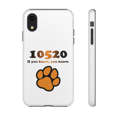 10520 Tiger paw iPhone / Samsung Tough Cases