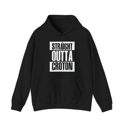 STRAIGHT OUTTA CROTON Unisex Pullover Hoodie