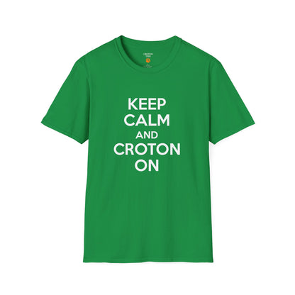 Men's Keep Calm and Croton On Tee (Dark/Colors)