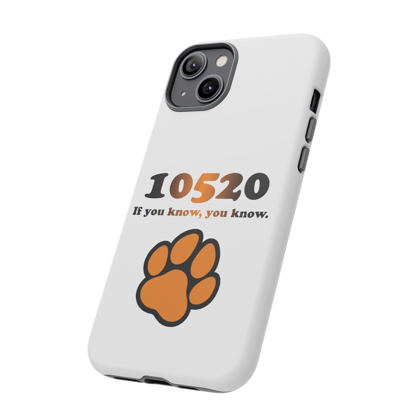 10520 Tiger paw iPhone / Samsung Tough Cases