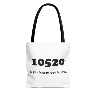 80's Croton Postcard / 10520 "If You Know, You Know" Tote