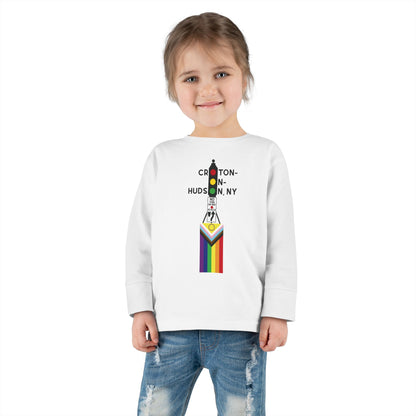 Dummy Light / Pride Croton Toddler Long Sleeve Tee