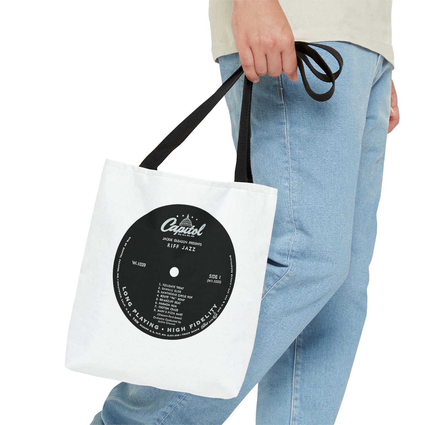 Croton / Gleason Jazz Record tote side 1 and side 2