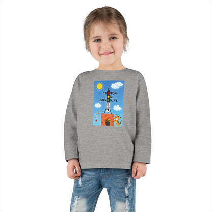 Dummy Light Tiger Croton Toddler Long Sleeve Tee