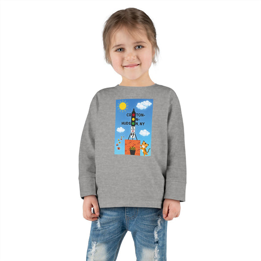 Dummy Light Tiger Croton Toddler Long Sleeve Tee