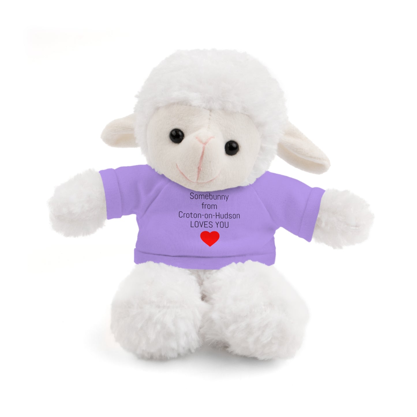 Some BUNNY from Croton-on-Hudson Loves you stuffie