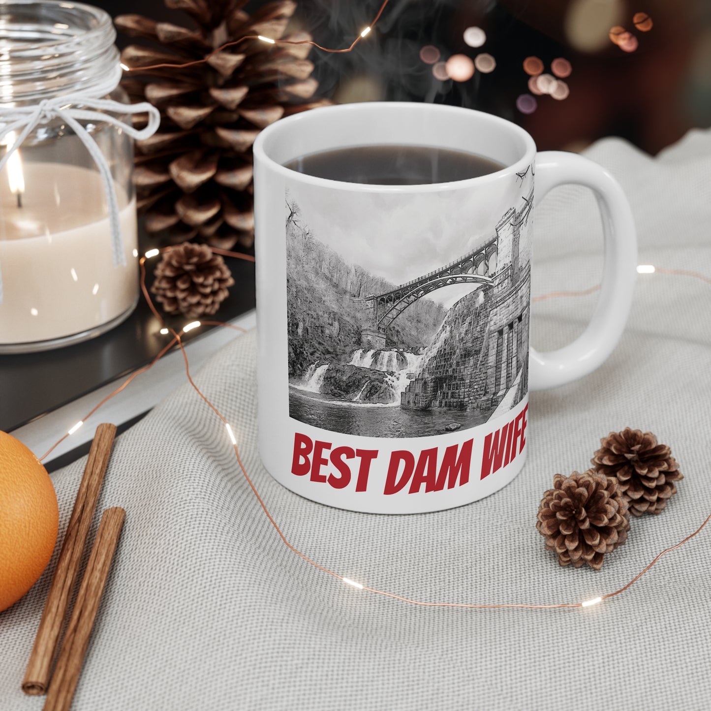 Best DAM wife 11 oz mug