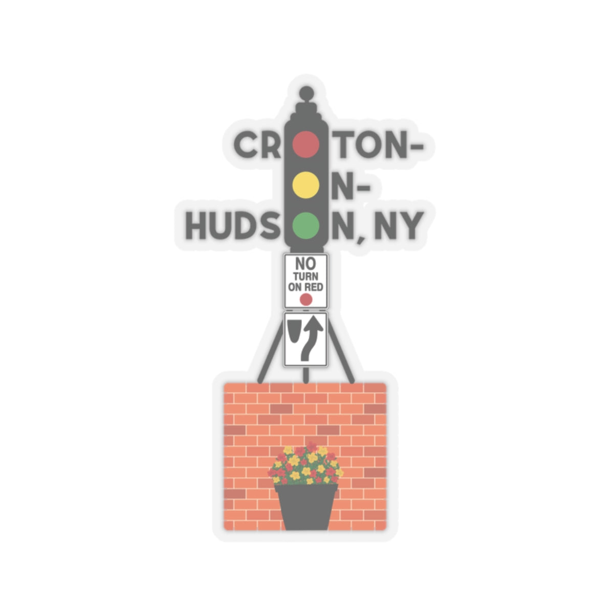 DUMMY LIGHT Croton-on-Hudson sticker