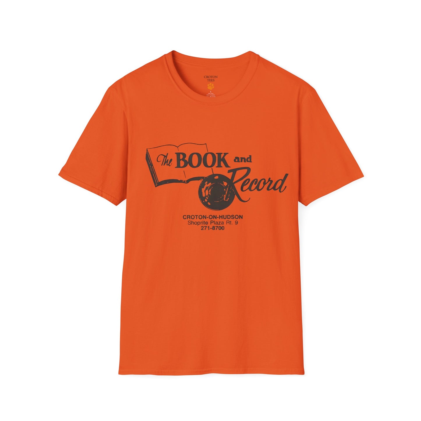 The Book and Record Unisex tee