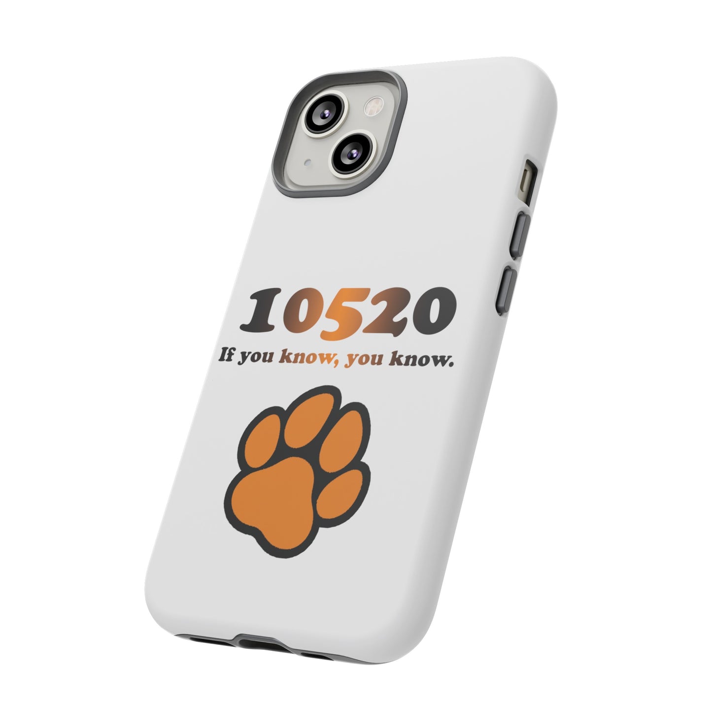 10520 Tiger paw iPhone / Samsung Tough Cases