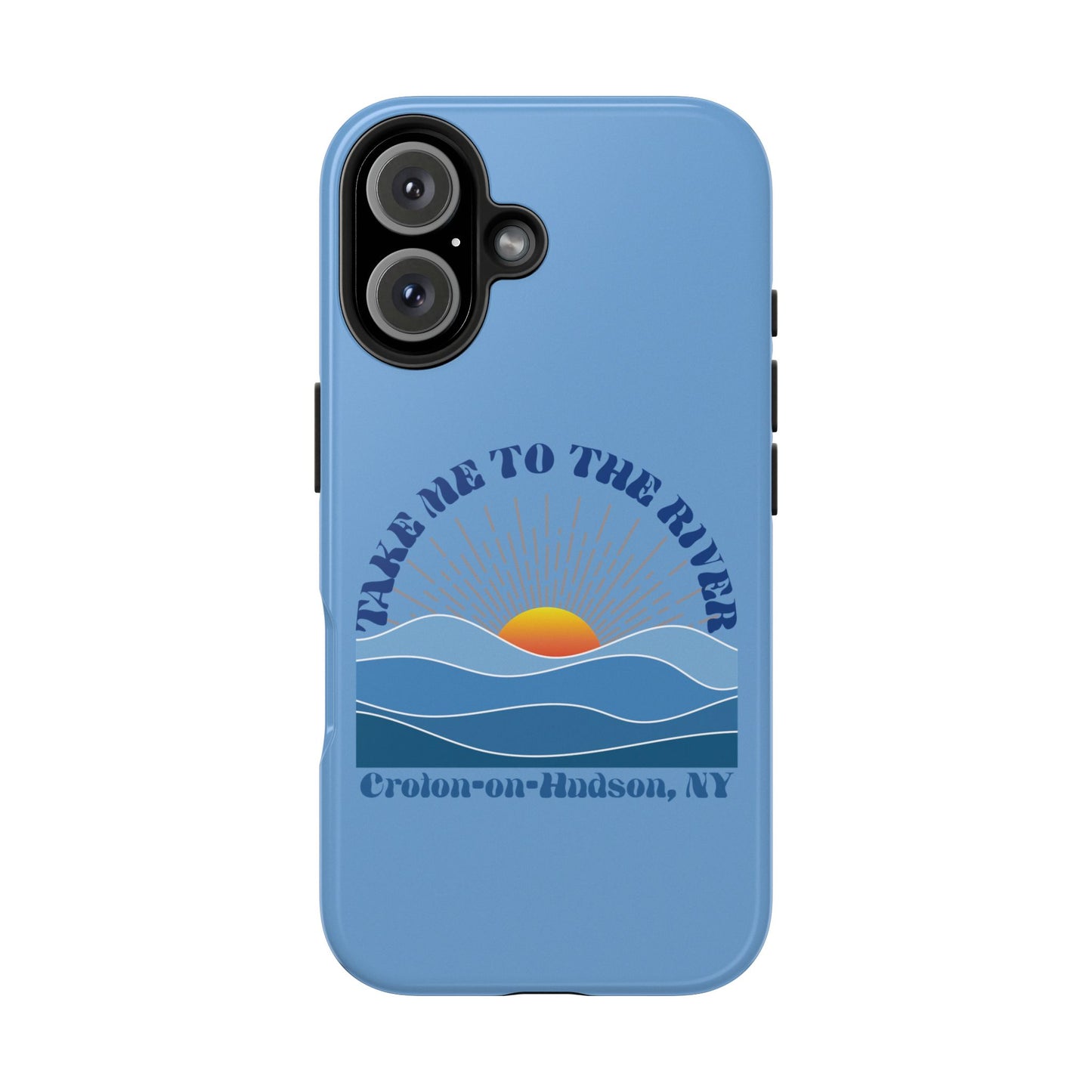 TAKE ME TO THE RIVER graphic Tough Phone Case