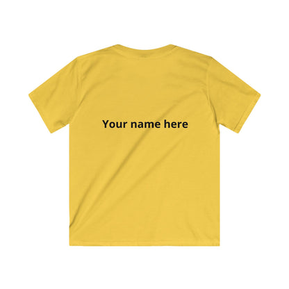 Kids Dummy Light / Tiger tee (personalized!)