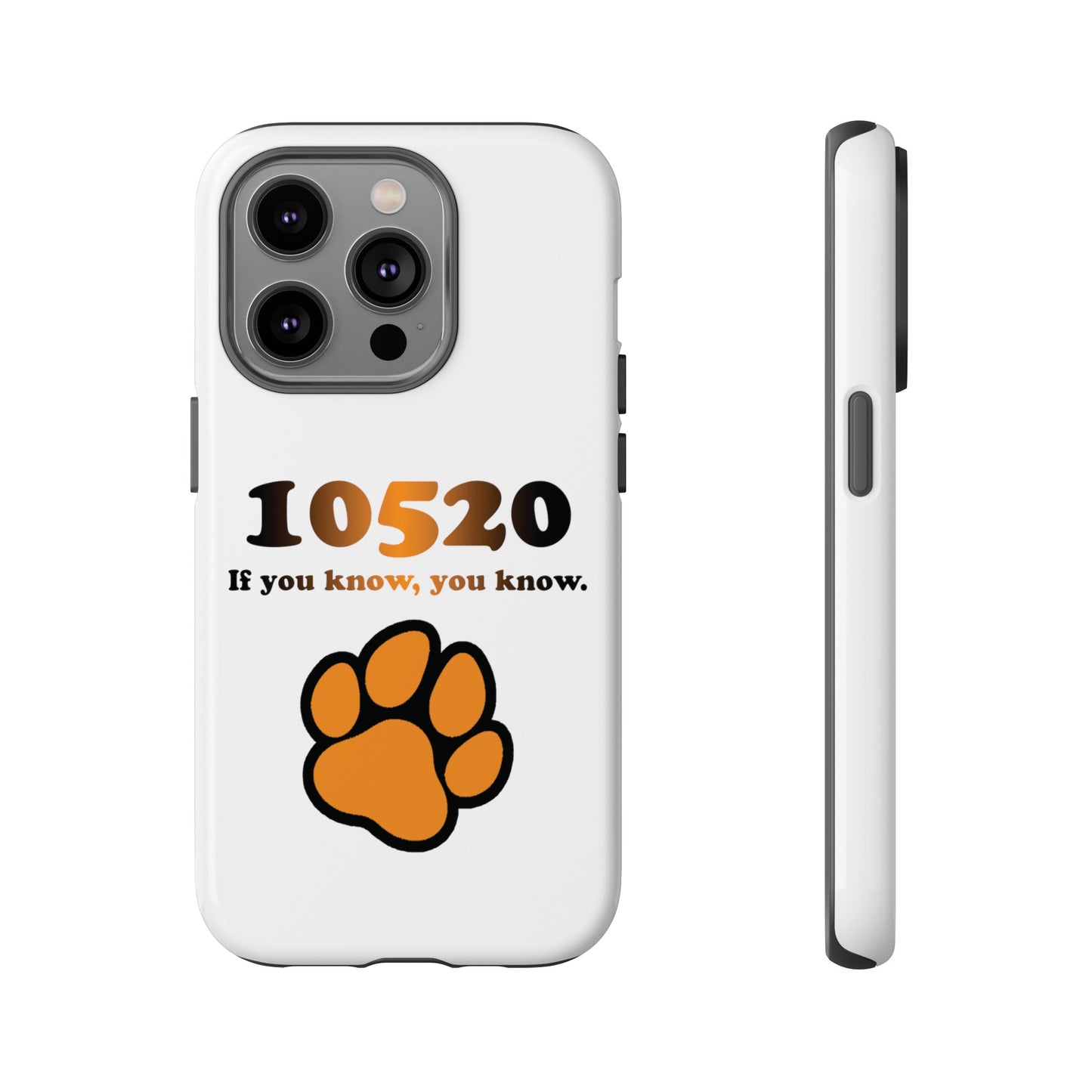 10520 Tiger paw iPhone / Samsung Tough Cases