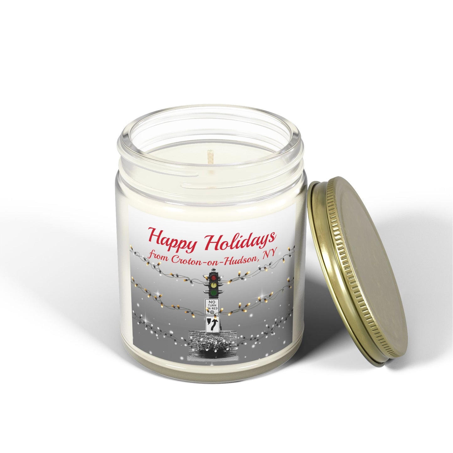 Happy Holidays / Croton Dummy Light candle