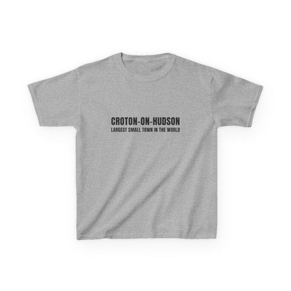 Kids Croton Largest Small Town in the World tee  (light colors)