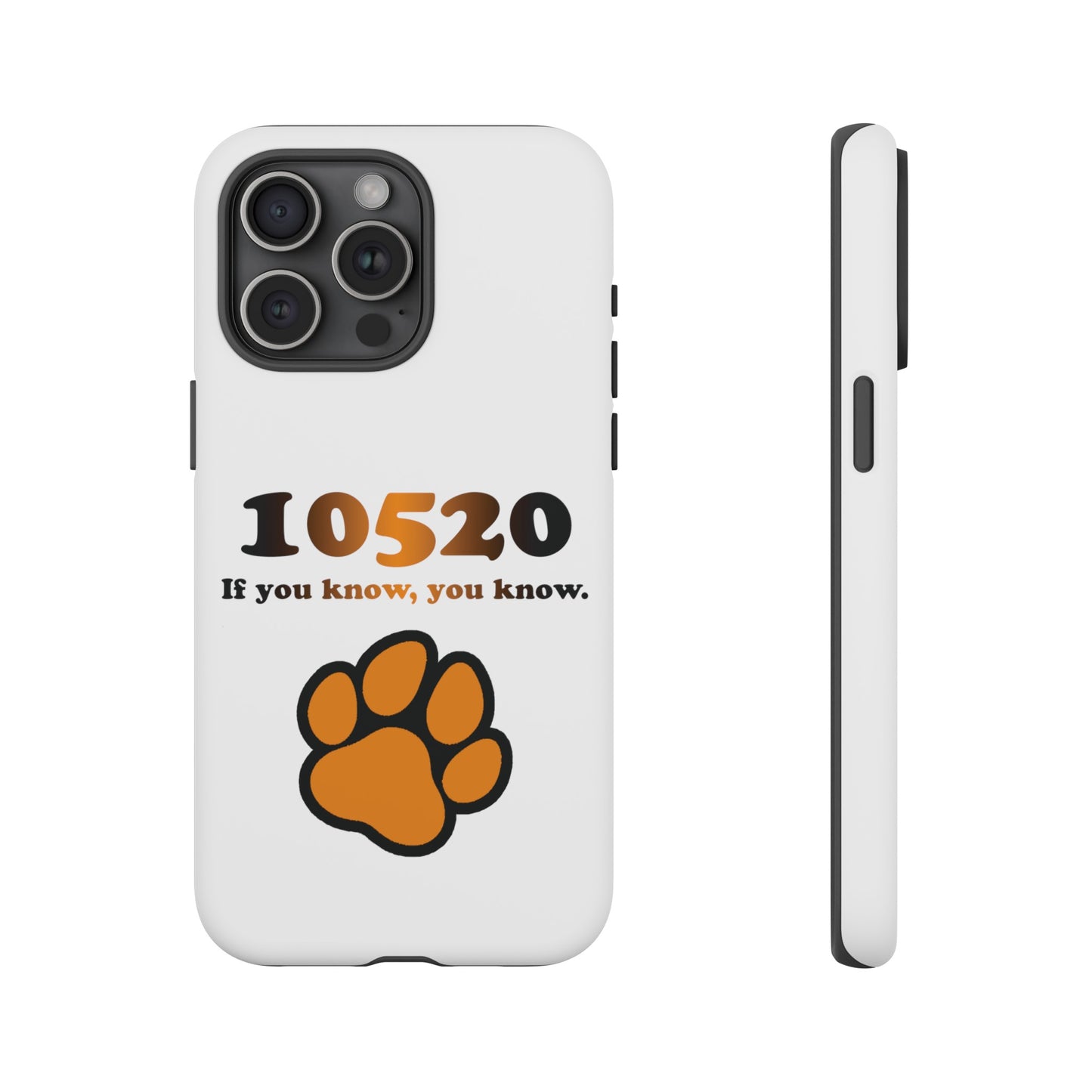 10520 Tiger paw iPhone / Samsung Tough Cases